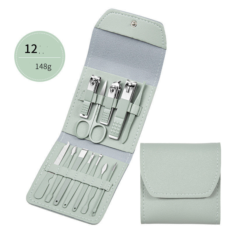Scissors Nail Clippers Set Ear Spoon Dead Skin Pliers Nail Cutting