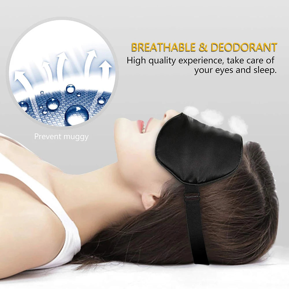 Soft Sleep Mask Pure Natural Silk Fabric