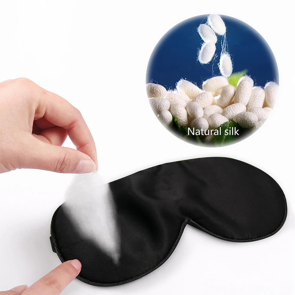 Soft Sleep Mask Pure Natural Silk Fabric