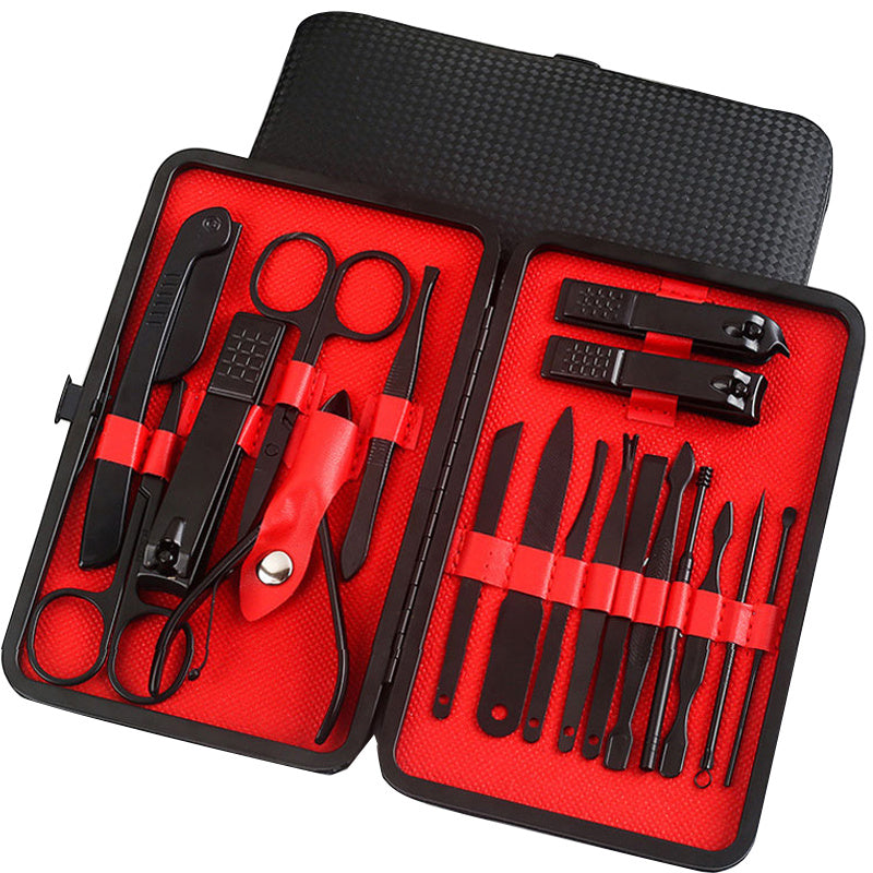 Scissors Nail Clippers Set Ear Spoon Dead Skin Pliers Nail Cutting