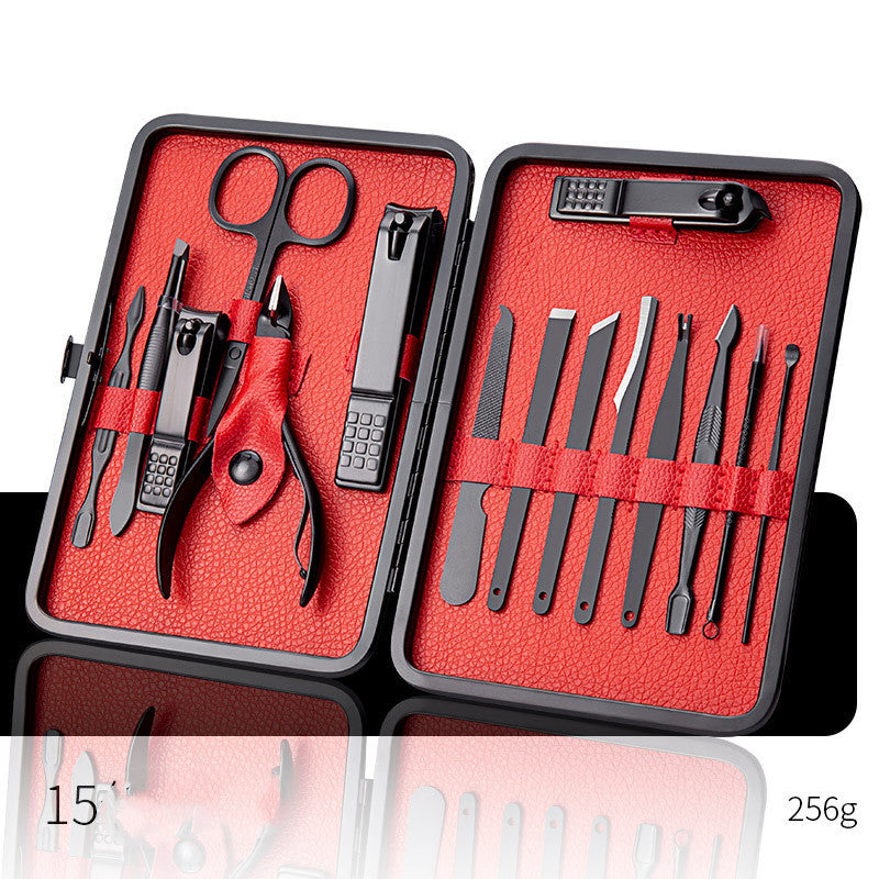 Scissors Nail Clippers Set Ear Spoon Dead Skin Pliers Nail Cutting